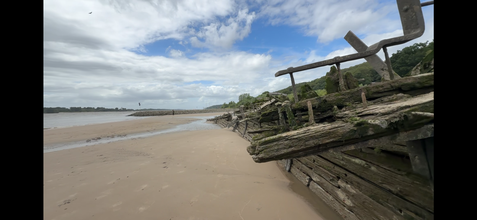 Bild der Polstjernan an der Elbe